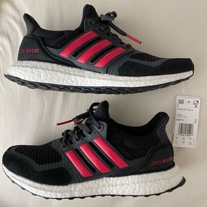 adidas Women’s UltraBoost S&L Suede & Leather 'Black Energy Pink' 3M Size 7
